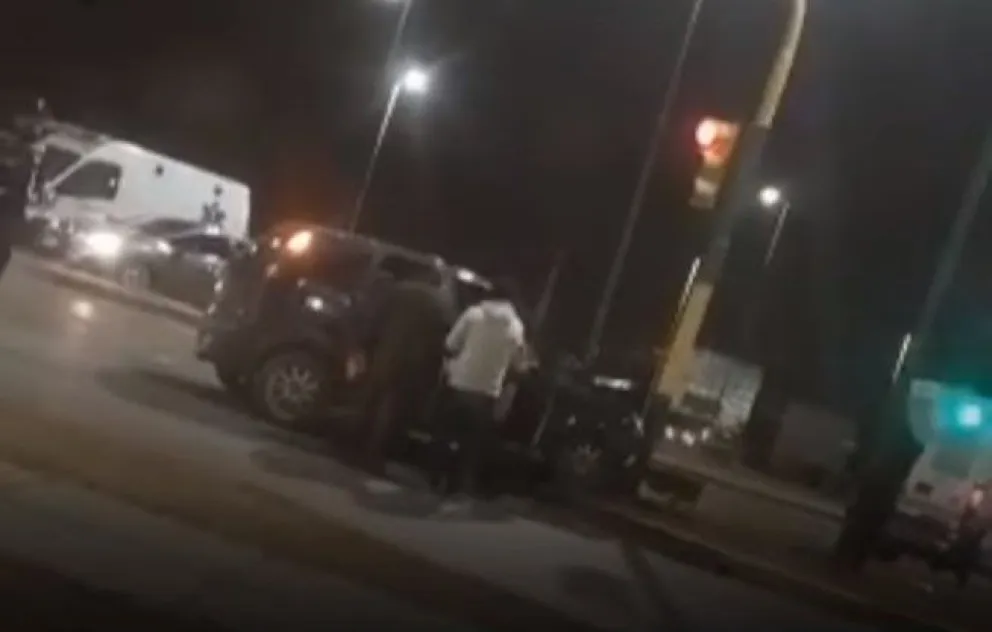 Violento accidente en Av. Kennedy