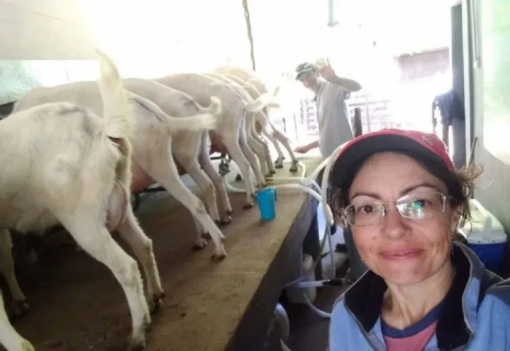 Ella trabajaba en la Justicia y él era gerente: ahora producen leche de cabra y fabrican quesos en Traslasierra