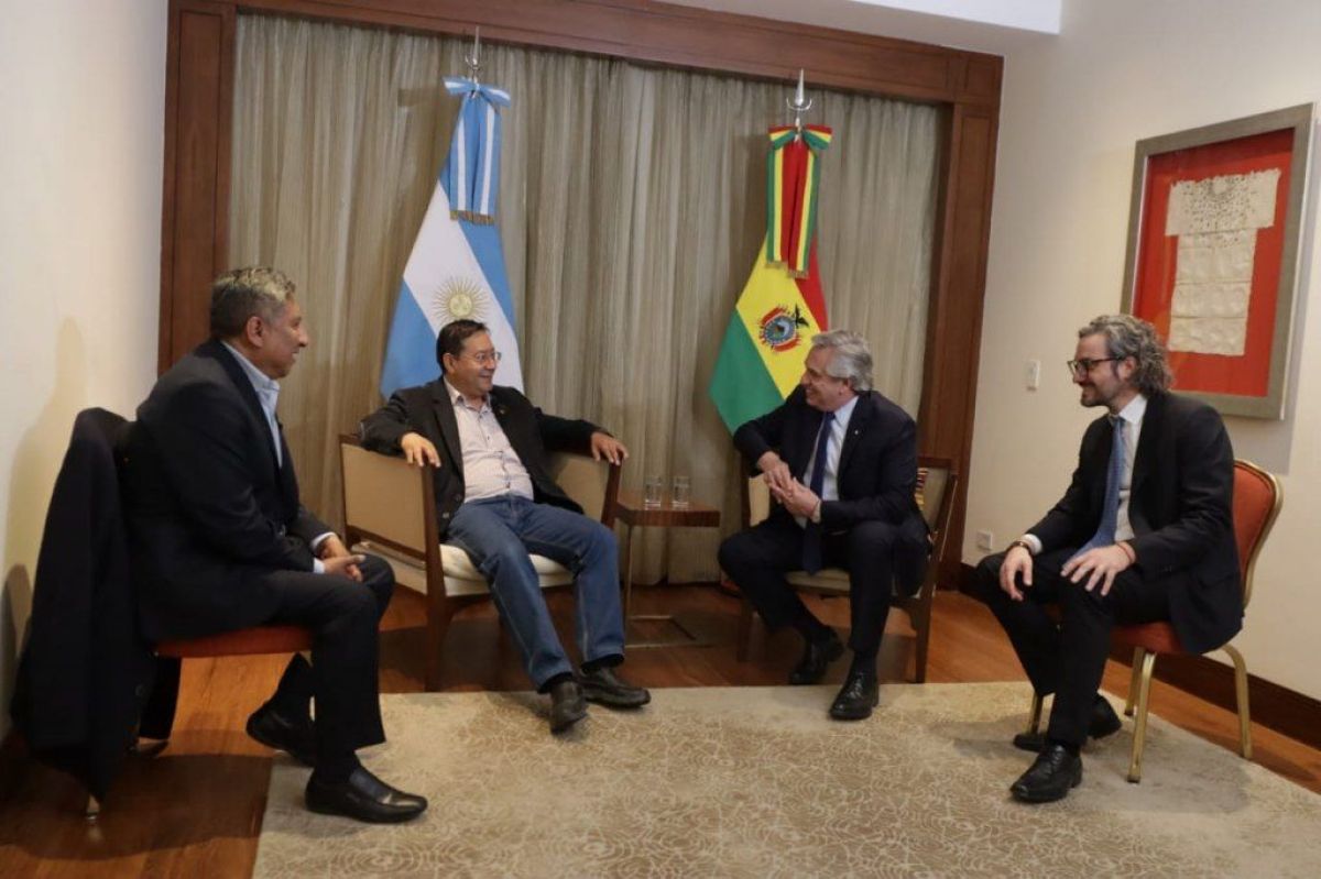 Alberto Fernández se reunió con su par Luis Arce en Bogotá