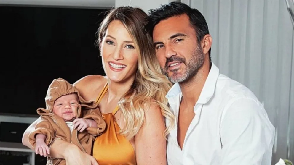 Así de hermoso está Luca, el hijo de Mica Viciconte y Fabián Cubero
