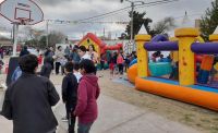 Con unos 150 chicos: la capilla de Guadalupe festejó el Día de las Infancias