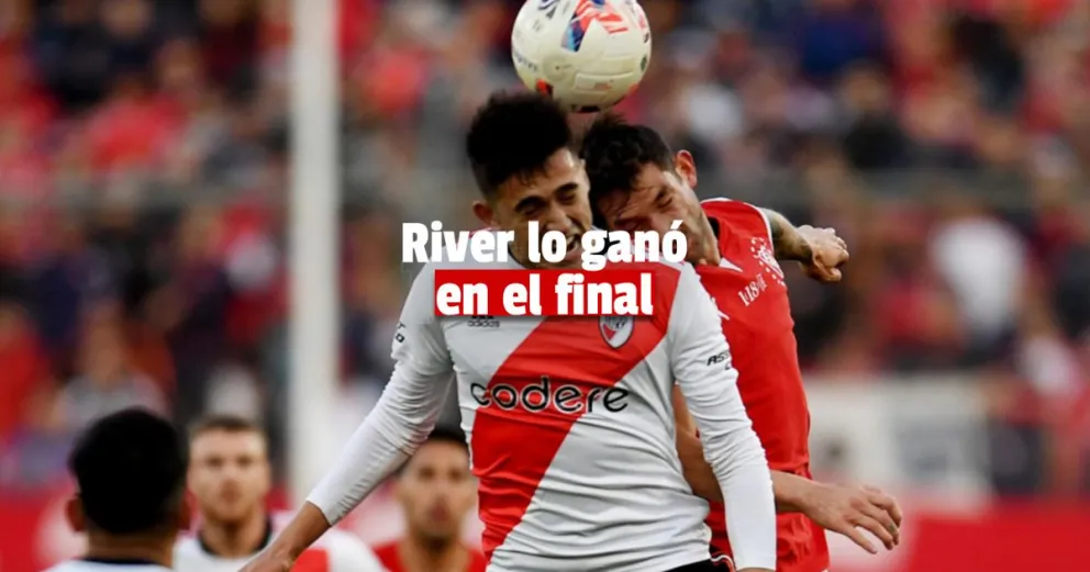 Liga Profesional 2022: agónico triunfo de River sobre Independiente en el clásico