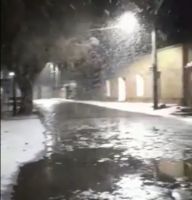 Nieve en El Trapiche y La Carolina