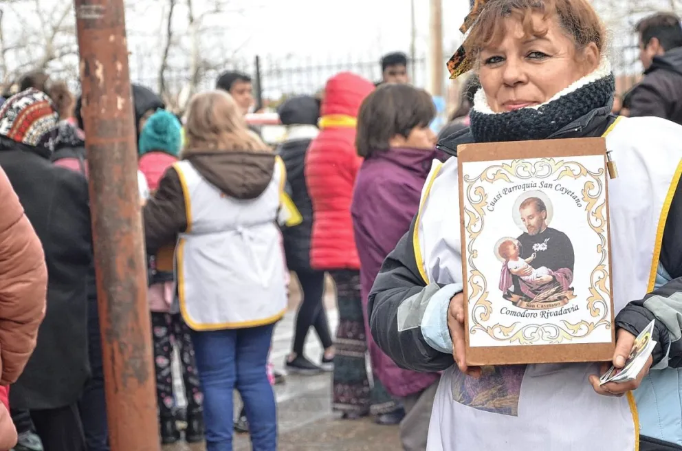 Un barrio impulsado por los propios vecinos y la fe en San Cayetano