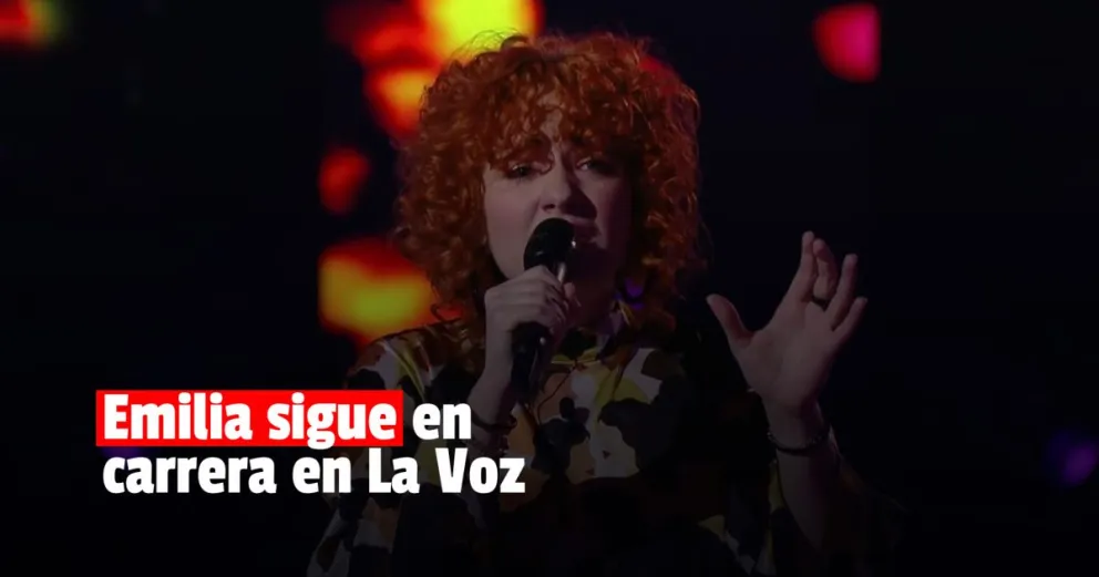 La sanjuanina Emilia Soler avanzó a la siguiente ronda de La Voz