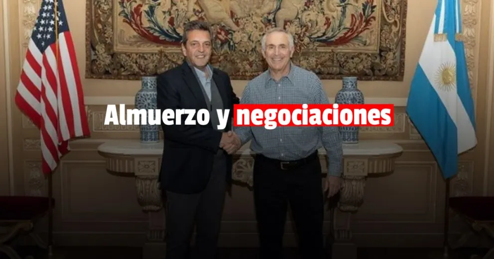 Sergio Massa se reunió con el embajador de EEUU y viajará a Washington a fin de mes 