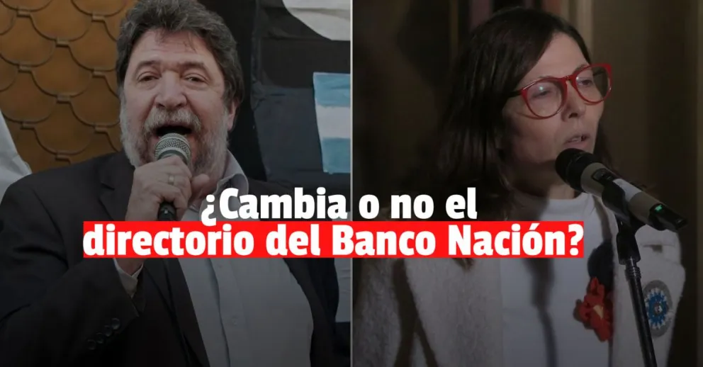 El director del Banco Nación dijo que su renuncia esta a disposición del presidente