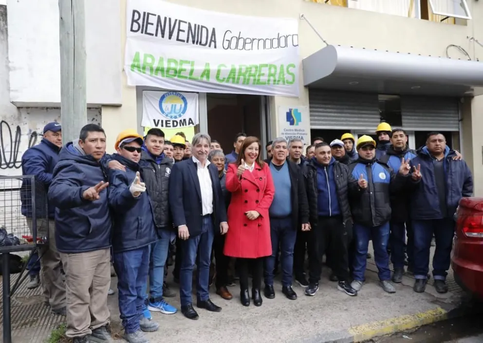 Hidrógeno Verde: La Gobernadora fortalece su vínculo con la UOCRA  