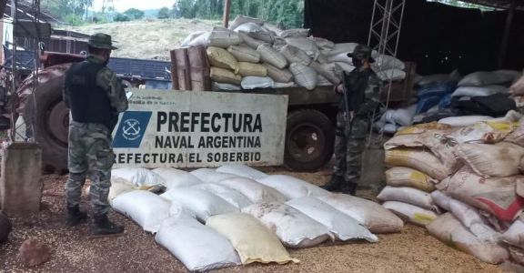 El Soberbio: incautan más de 6 toneladas de soja que iban a ser exportadas ilegalmente