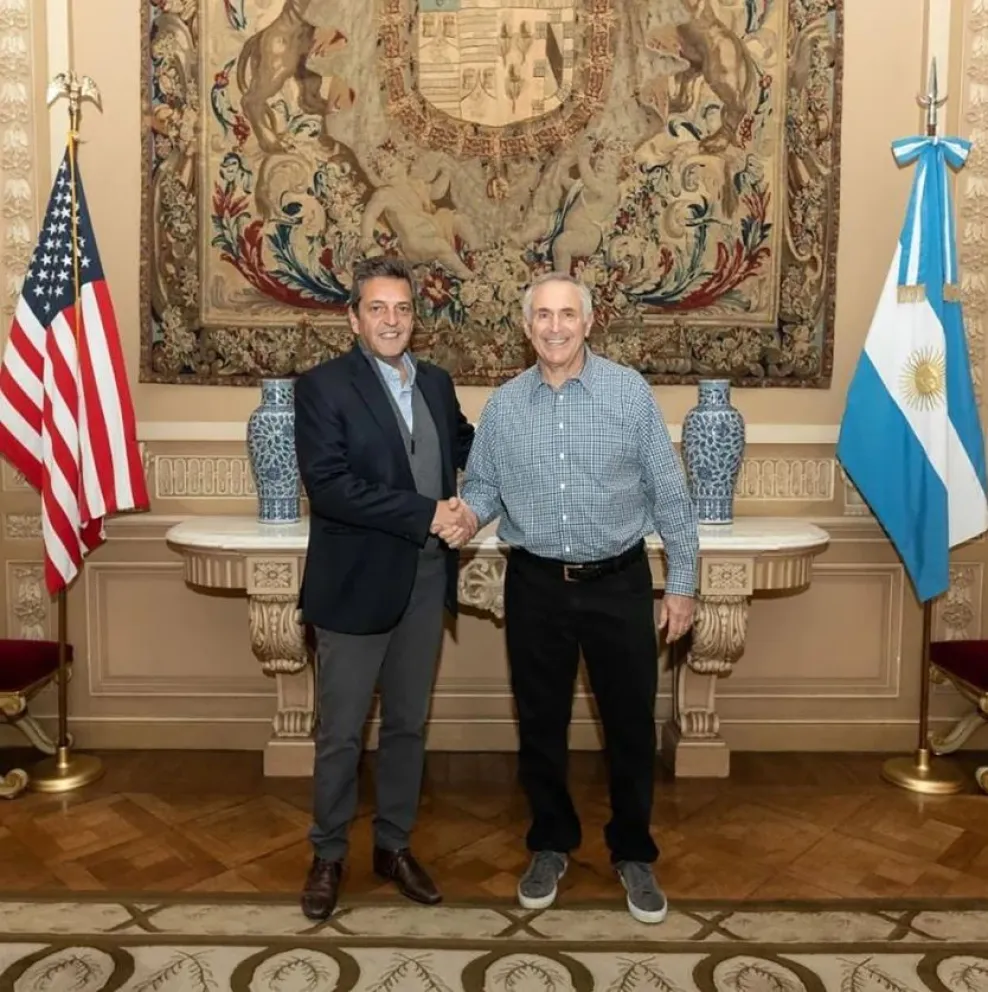 Sergio Massa se reunió con Marc Stanley, embajador de los Estados Unidos en el país