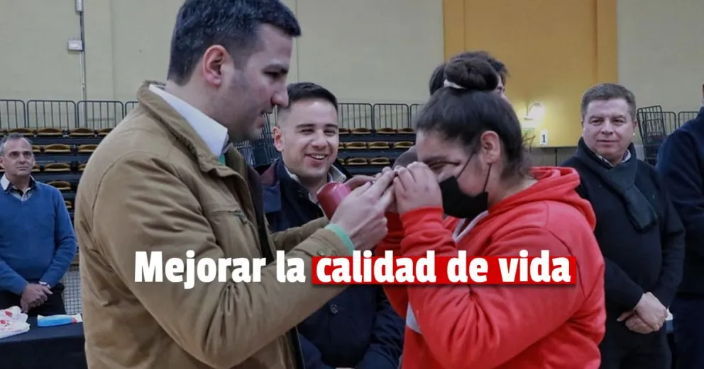  Abordaje en Jáchal: se entregaron más de 800 anteojos y 25 Certificados de Discapacidad