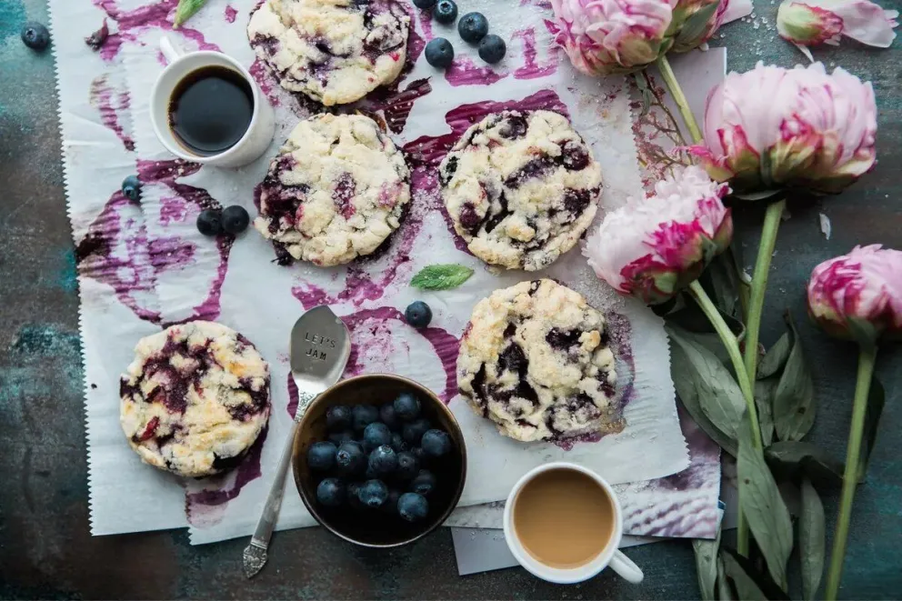 Bien fácil: cómo hacer galletitas de arándanos