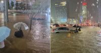 Lluvias torrenciales en Corea del Sur dejan al menos 8 muertos y 6 desaparecidos