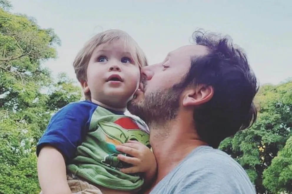 Benjamín Vicuña mostró cómo recuerda a Blanca junto a su hijo Amancio