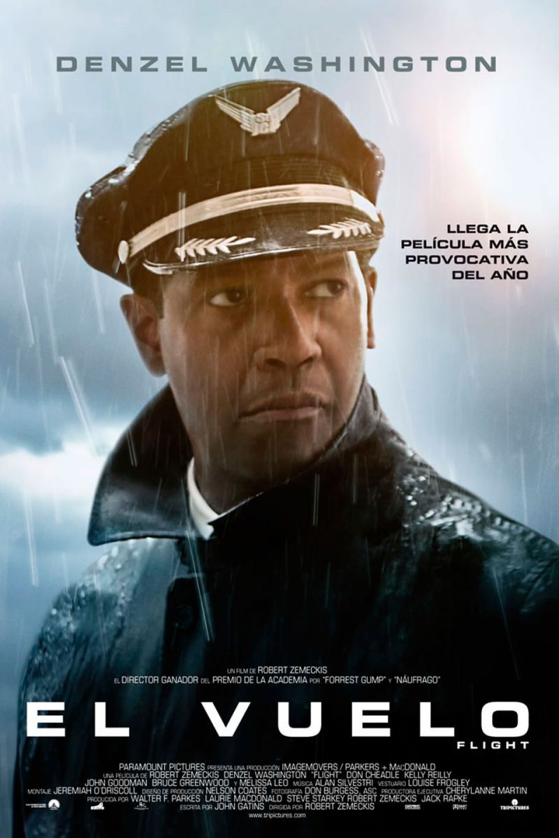 Crítica de "El vuelo", la salvación de un alcohólico con Denzel Washington