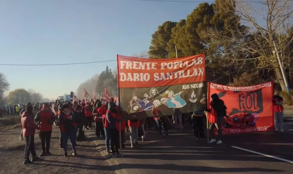 Movilización en los puentes carreteros para recordar a Kosteki y Santillán 