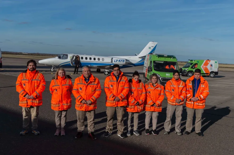 La habilitación del avión sanitario permitirá un importante ahorro en gastos sanatoriales