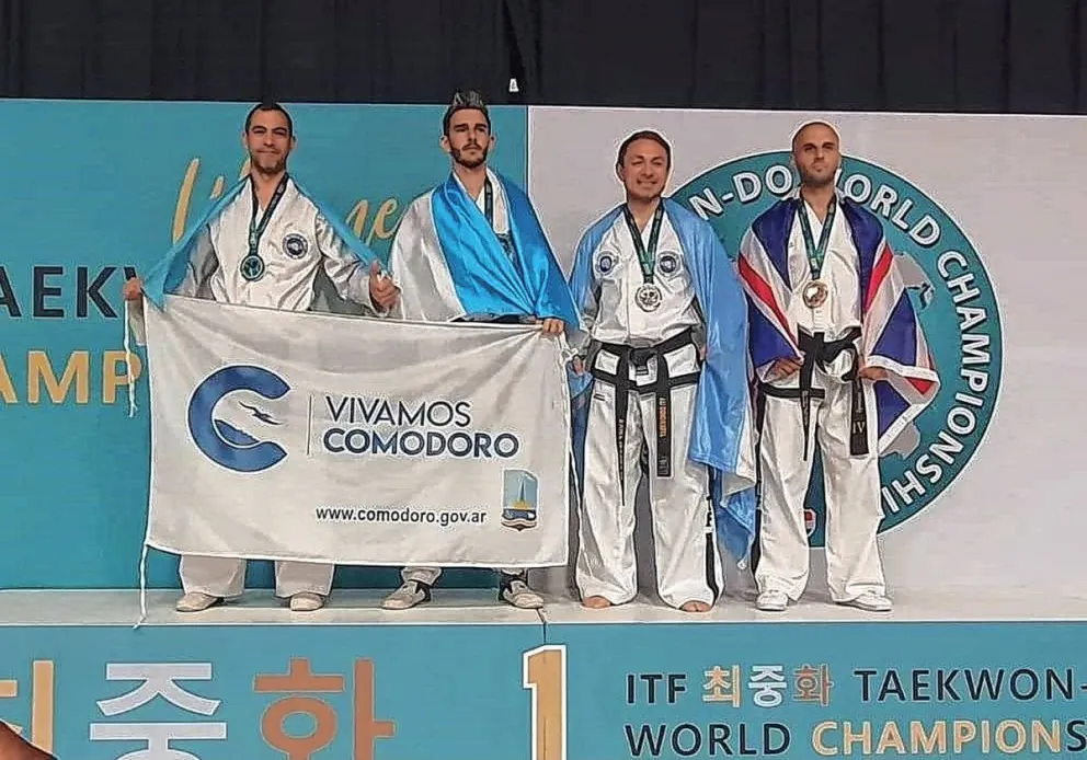Llegó a Comodoro el campeón del mundo Hugo Reinoso