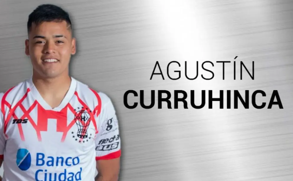 El viedmense Agustín Curruhinca fue separado del plantel de Huracán por motivos disciplinarios