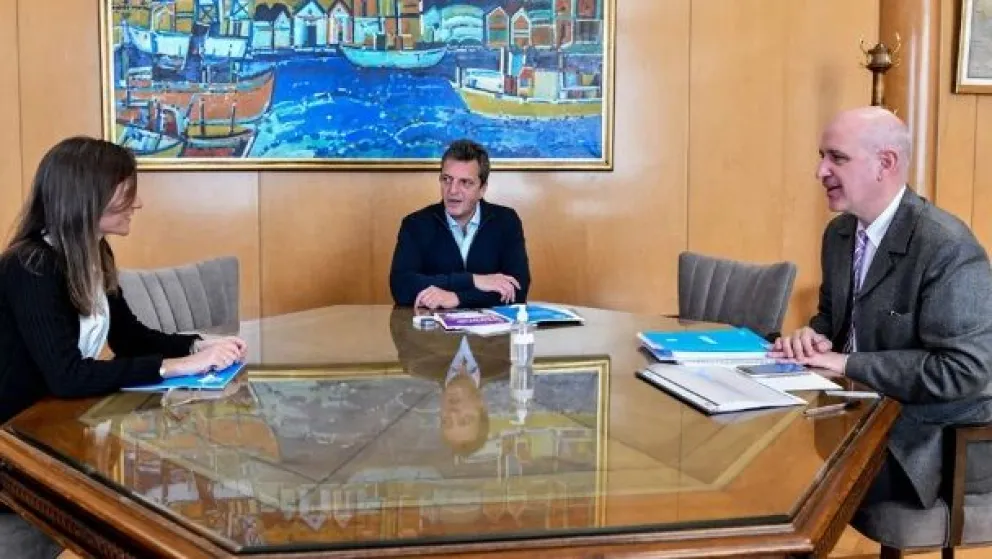 Sergio Massa empezó a definir los topes de fondos para los ministerios