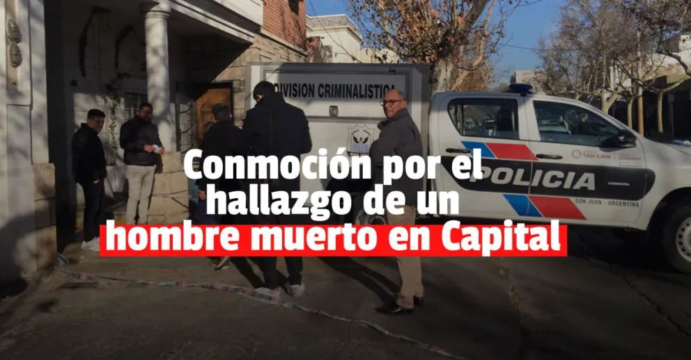 Encontraron a un hombre muerto en Capital