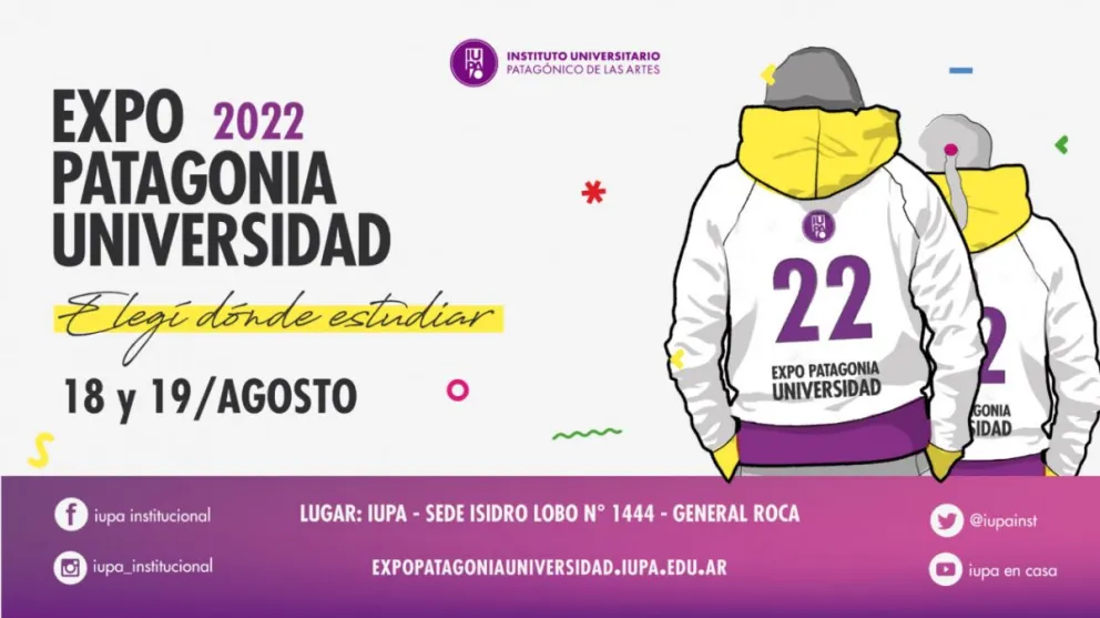 La reconocida Expo Patagonia Universidad del IUPA ya tiene fecha