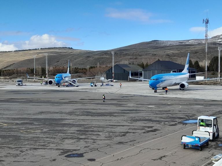 El aeropuerto Chapelco triplicó la cantidad de pasajeros