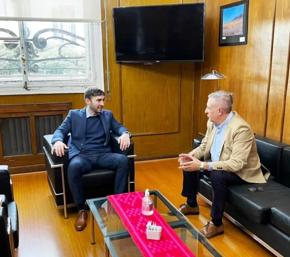 Antonena se reunió con el secretario de Provincias de la Nación para fortalecer políticas públicas en materia de desarrollo