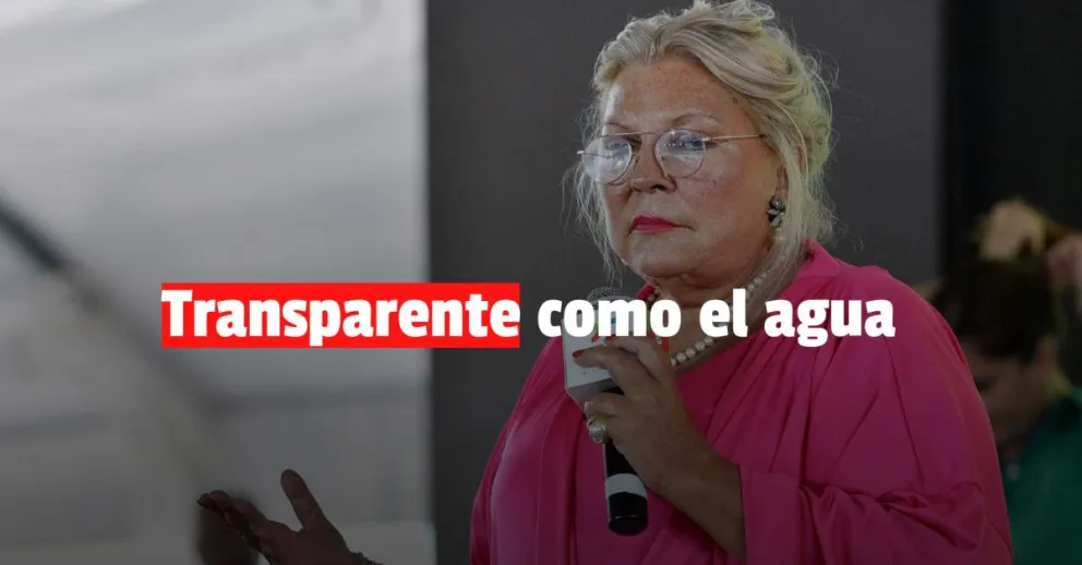 Para Carrió el camino de Massa debe ser con transparencia