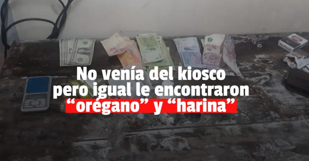 Lo paró la Policía y le encontraron marihuana y cocaína 
