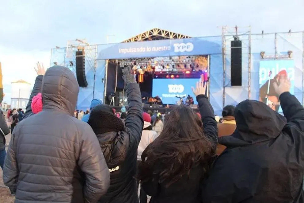 YPF celebra sus 100 años con un gran recital en Neuquén capital