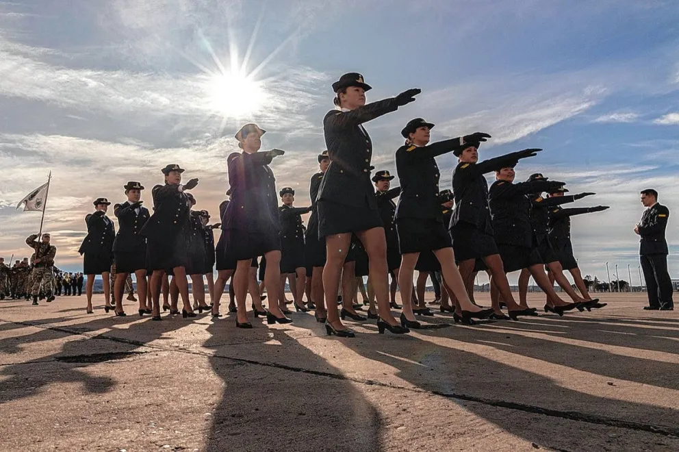Incorporan soldados a la Fuerza Aérea Argentina