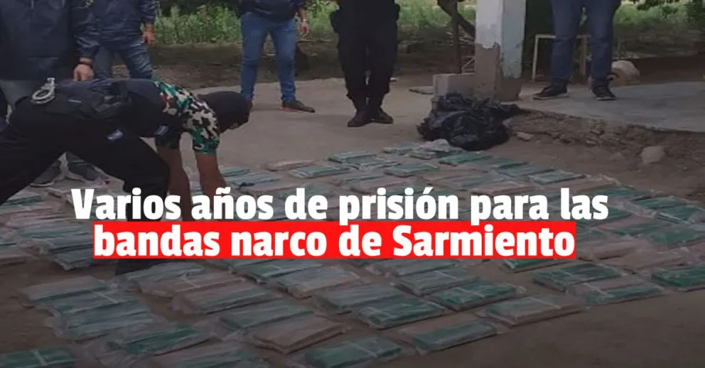 Dos bandas narco fueron juzgadas y recibieron sus condenas 