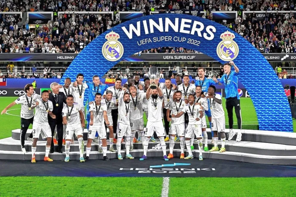 Real Madrid campeón de la Supercopa de Europa