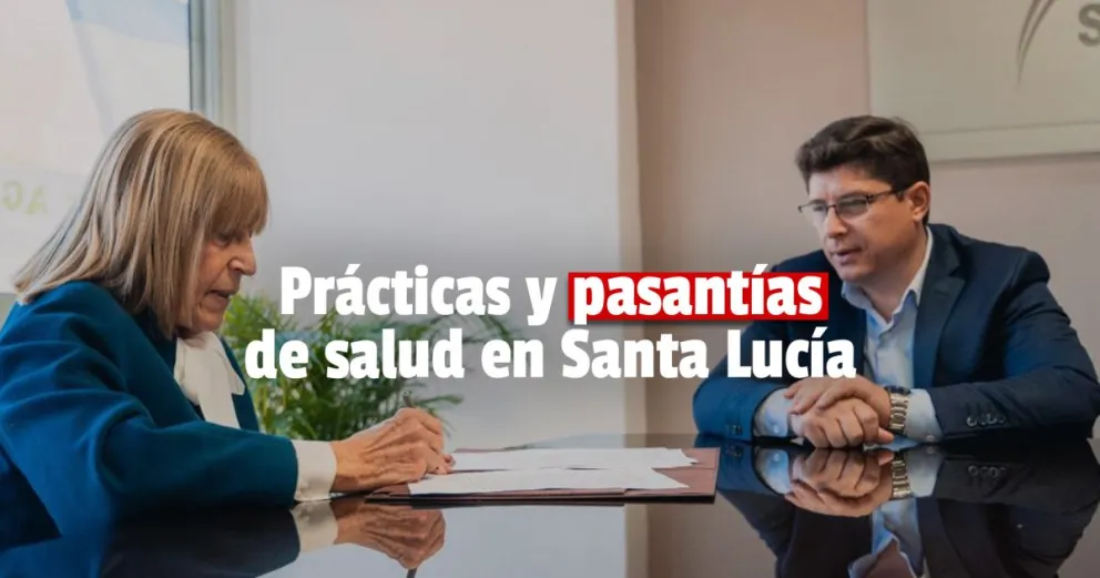 Convenios: estudiantes de la UCC realizarán prácticas y pasantías en Santa Lucía