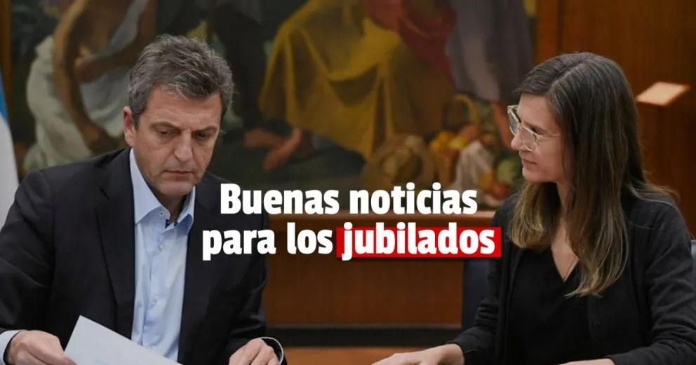 Las jubilaciones subirán 15,53% y habrá un bono de hasta $7000 por tres meses