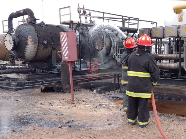 Roca: La provincia investigará las causas del incendio en el pozo petrolero