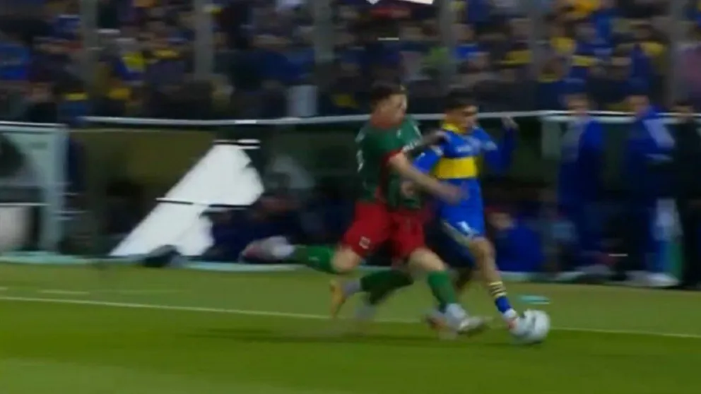 Video: la criminal patada que recibió Exequiel Zeballos de Milton Leyendeker