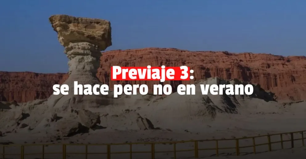 Previaje 3: será en temporada baja y con más recaudación para el Estado
