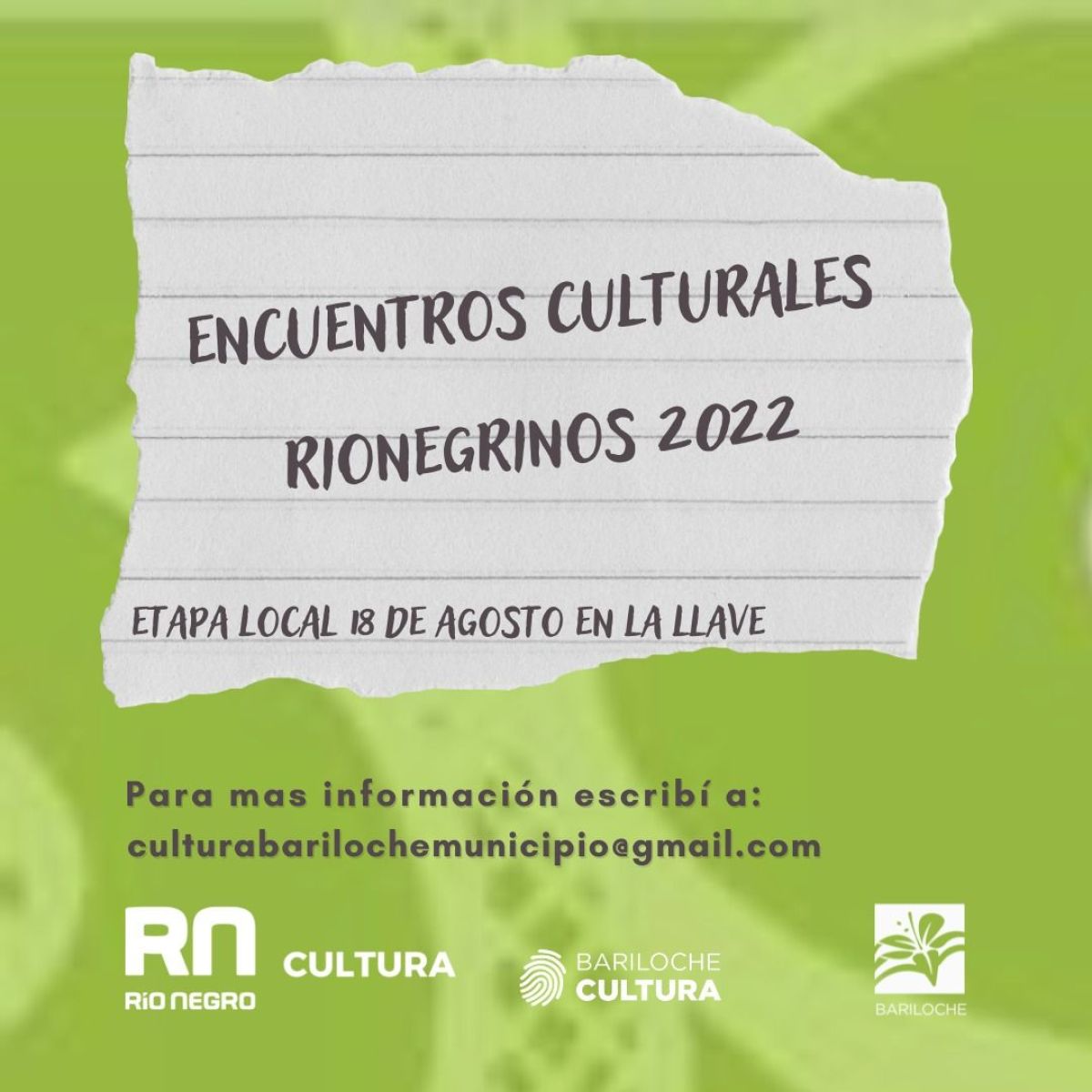 Se viene la Etapa Local de los Encuentros Culturales