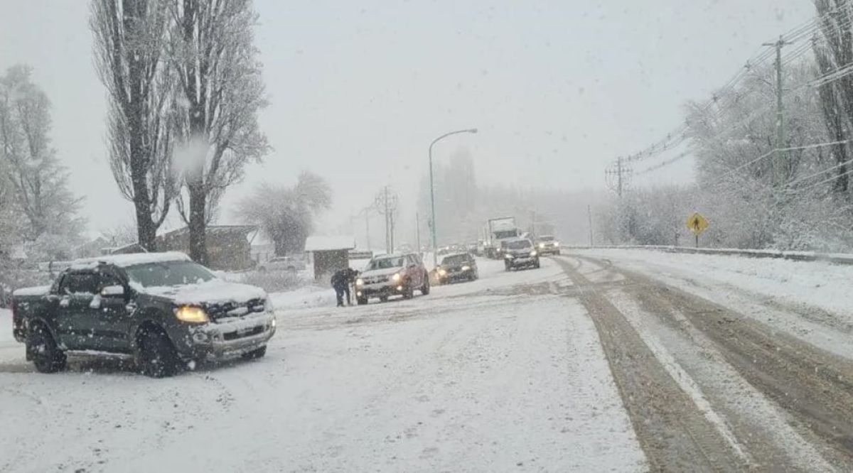 Alerta por nevadas y vientos fuertes