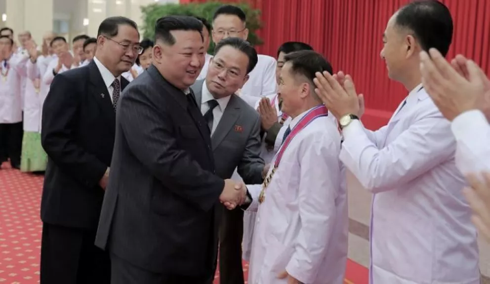 Corea del Norte proclamó su "victoria" frente al coronavirus y acusó a Corea del Sur