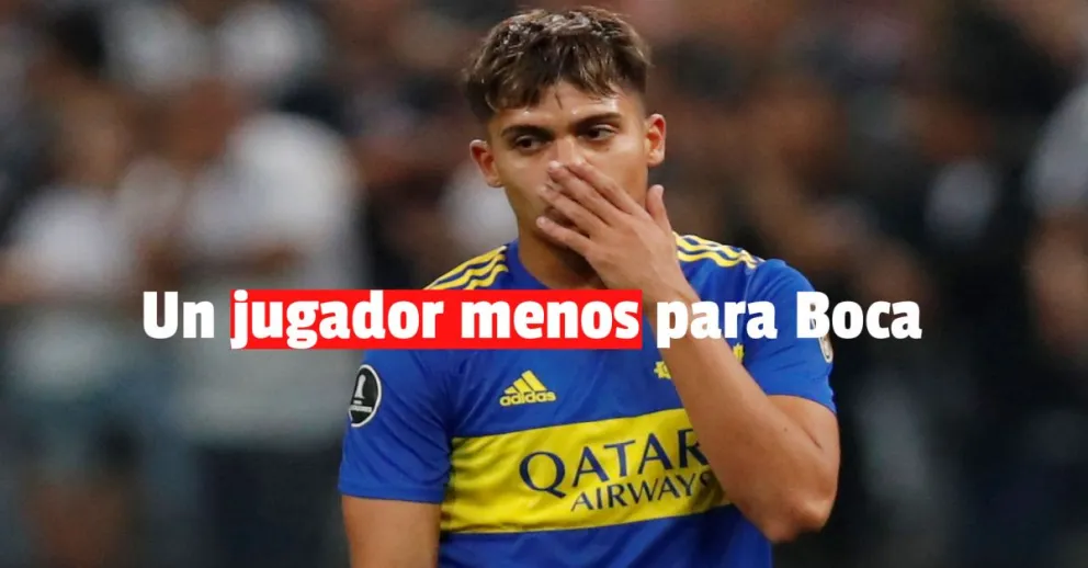 El delantero de Boca sufrió una grave lesión y no podrá jugar por varios meses 