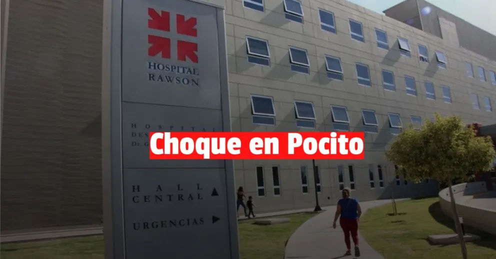 Un hombre ingresó al hospital luego de ser chocado en Pocito