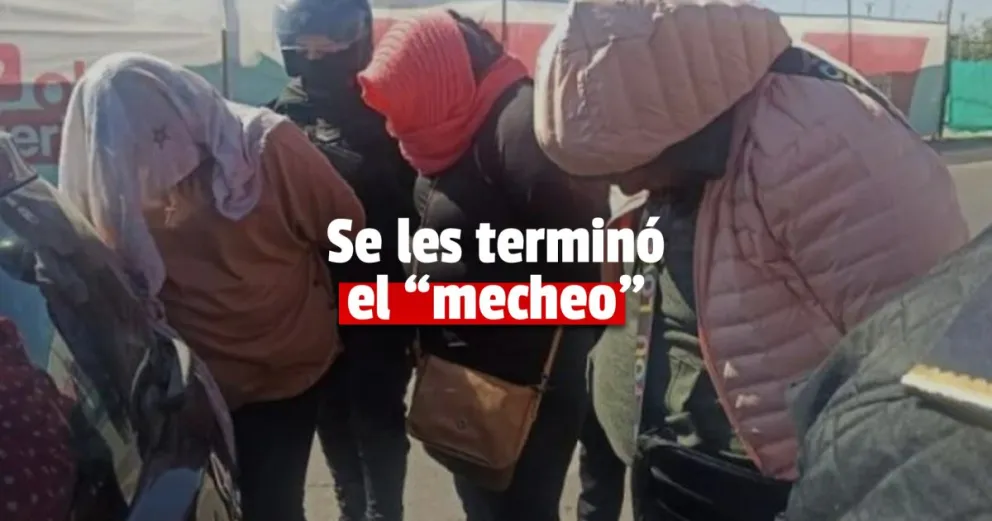 Mecheras que robaron en Caucete, detenidas en La Rioja