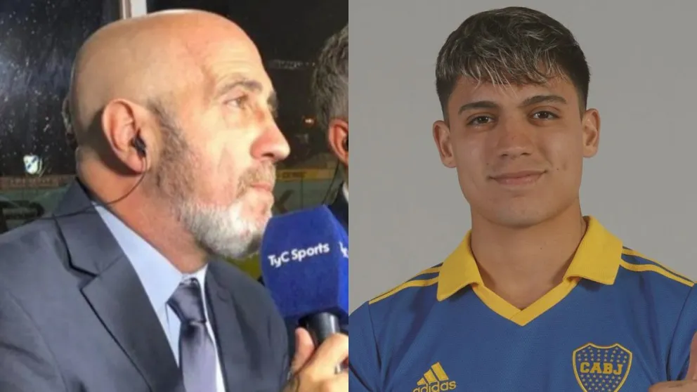 Xeneizes indignados: el exabrupto del relator Julián Bricco por la patada a Zeballos