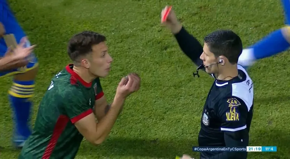 El jugador que lesionó a Zeballos recibió una sanción inédita