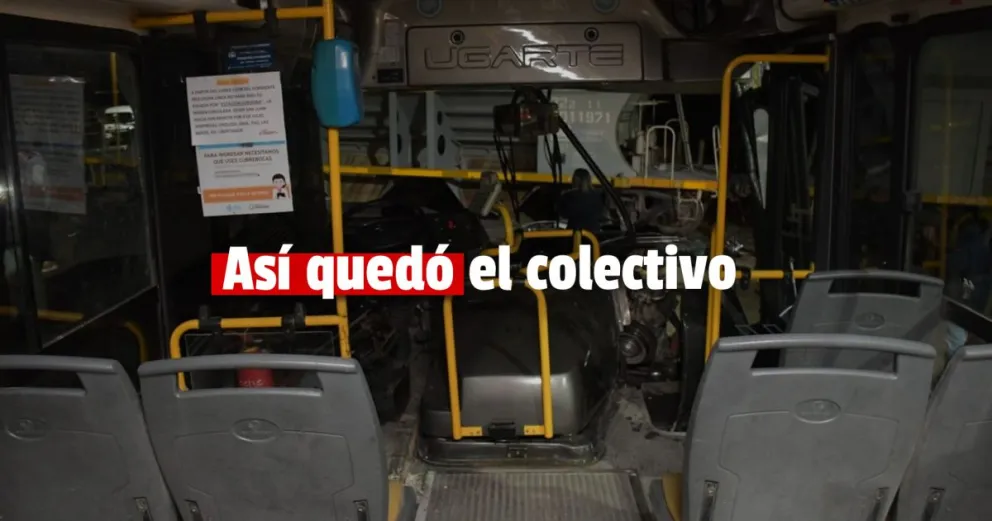 Fotos: se conocieron detalles del siniestro vial entre un tren de carga y un colectivo