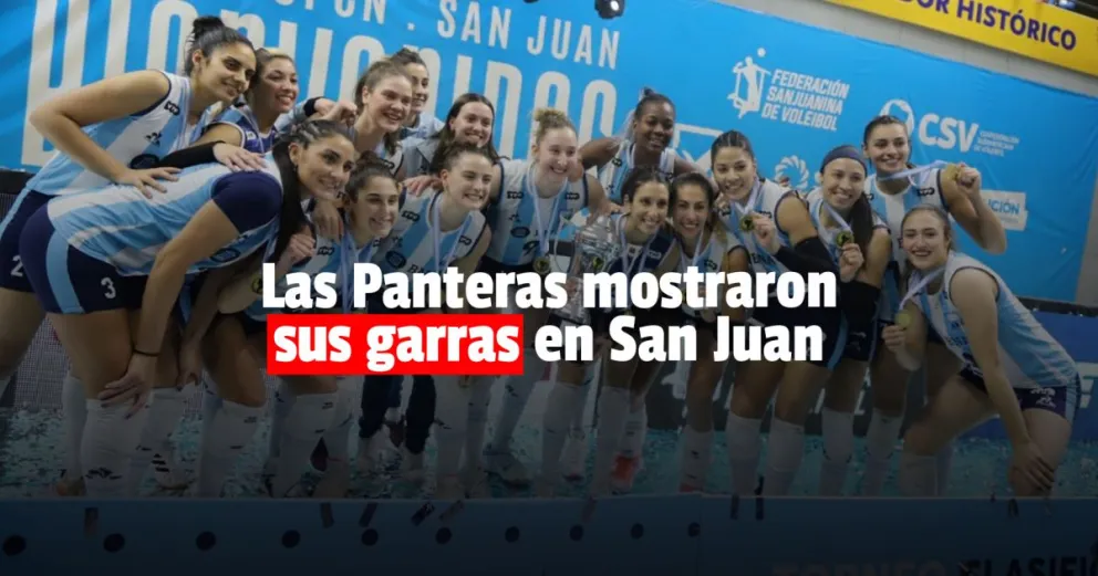 Las Panteras ganaron el Pre Panamericano en San Juan y clasificaron a Santiago 2023