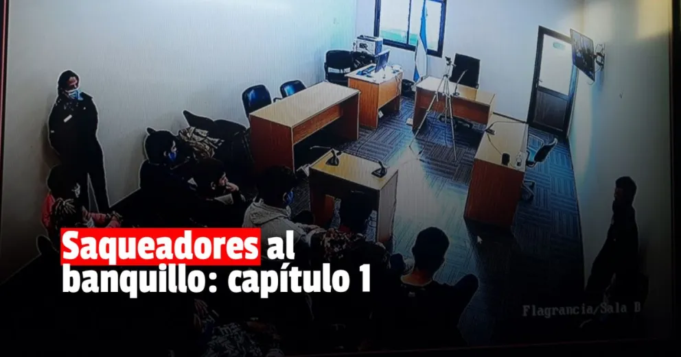 Comenzó la audiencia contra los saqueadores de la distribuidora de Rawson